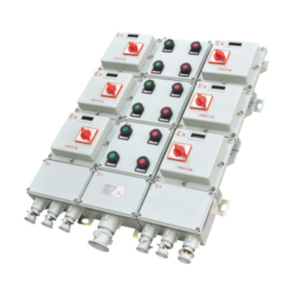 BXQ系列防爆動(dòng)力配電箱(電磁起動(dòng))特點(diǎn)：
<br>1、壓鑄鋁合金或鋼板焊接外殼，表面噴塑。
<br>2、適用于控制多臺(tái)電動(dòng)機(jī)，還可為照明或儀表配出電源。…